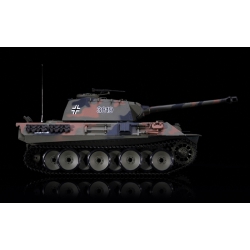 Czołg zdalnie sterowany ASG/IR/dźwięk/dym 1:16 German Panther RTR 2.4Ghz - Heng Long 3819-1U